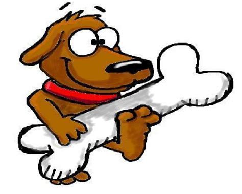 animated dog with bone|bone cartoon dog clip art.